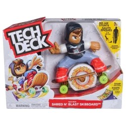 Tech Deck Shred N' Blast Skateboard - Spin Master