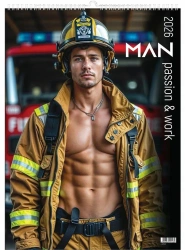 Kalendarz 2026 wieloplanszowy mężczyźni w pracy - Evena