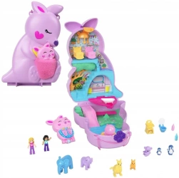 Polly Pocket. Kompaktowa torebka kangurek HKV50 - Mattel