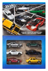 Hot Wheels Streets of Japan Samochody 1:64 6-pak Zestaw Zabawki auta 3+ JBY77 - Mattel