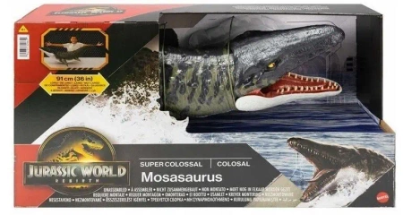 Jurassic World Kolosalny Mozazaur Figurka Dinozaur - Mattel