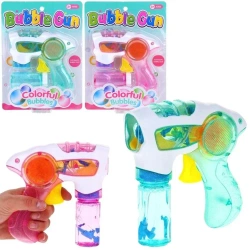 Pistolet na bańki ze światłem MIX - Trifox