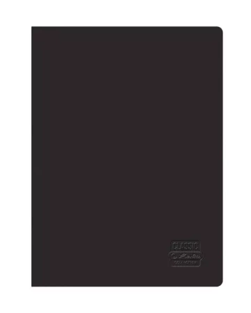 Zeszyt B5/60K kratka Rainbow Classic czarny (5szt) - HERLITZ