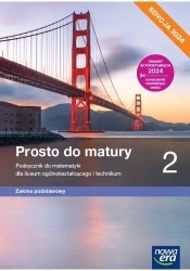 Matematyka LO 2 Prosto do matury podr. ZP - Maciej Antek, Krzysztof Belka, Piotr Grabowski