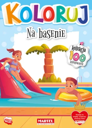 Na basenie. Koloruj - Opracowanie zbiorowe