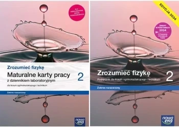 ZROZUMIEĆ FIZYKĘ 2 PODRĘCZNIK + MATURALNE KARTY PRACY ROZSZERZONY LO - Joanna Borgensztajn, Piotr Toma