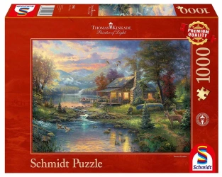 Puzzle 1000 PQ T. Kinkade Cud natury 105623 - Schmidt Puzzle