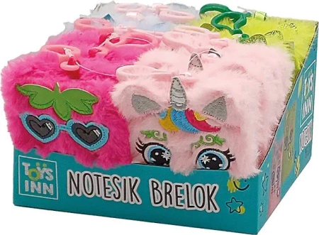 Notesik brelok display mix 12 sztuk - Stnux