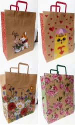 Torebka kolor KRAFT 320x420x150 - Fresh