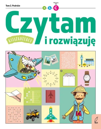 Czytam i rozwiązuję. Podróże. Książkożercy. Poziom C - Opracowanie zbiorowe