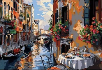 Diamentowa Mozaika Wenecja śniadanie NO-2001355 - Norimpex