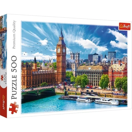 Puzzle 500 Słoneczny Londyn TREFL