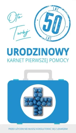 Karnet urodziny 50 - .