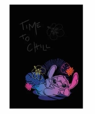 Disney Black. Zeszyt A5, 3 linie kolor. 32 kartki. Stitch 3