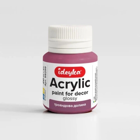 Farba akrylowa Różowa dolina 20ml - Ideyka