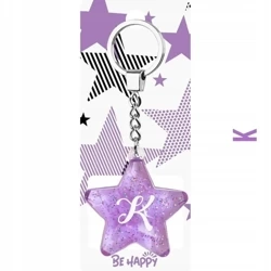 Brelok Gwiazdka K - Be-Happy Gifts