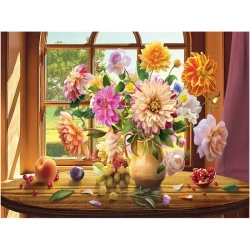 Diamentowa mozaika - Bukiet kwiatów - Norimpex