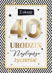 Karnet Urodziny 40 - Armin Style