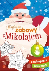 Magiczne zabawy z Mikołajem. Bałwanek - Sabina Grabias