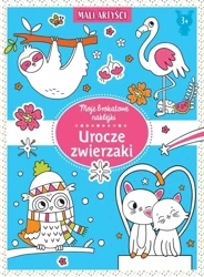 Moje brokatowe naklejki. Urocze zwierzaki - praca zbiorowa