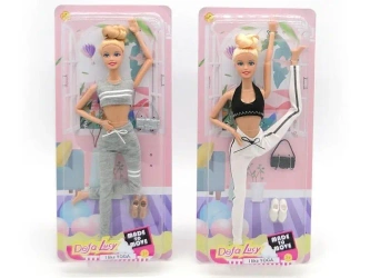 Lalka w stroju sportowym 29cm MIX - ADAR