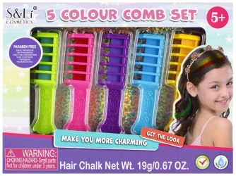 Zestaw piękności do malowania włosów - MEGA CREATIVE