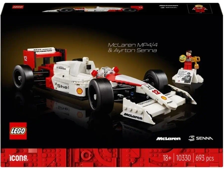 LEGO(R) ICONS 10330 McLaren MP4/4 i Ayrton Senna