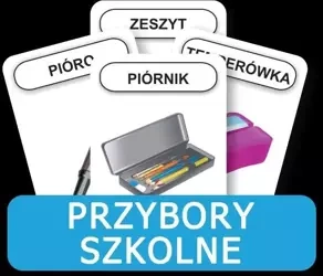 Rozwijamy mowę i myślenie - Przybory szkolne. - KOMLOGO