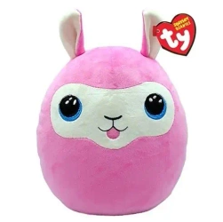 Squishy Beanies Lana - różowa lama 30cm - TY