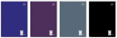 Brulion A5/96K kratka One Color (5szt) - INTERDRUK