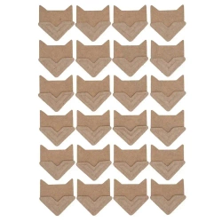 Narożniki do zdjęć samoprzylepne kraft 48szt - Dalprint dpCraft