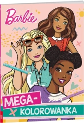 Barbie Megakolorowanka - praca zbiorowa