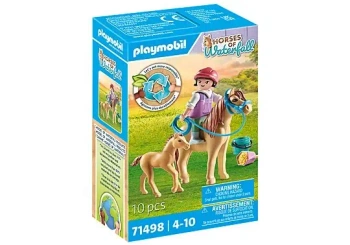 Zestaw figurek Horses 71498 Dziecko z kucykiem i źrebakiem - Playmobil
