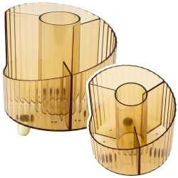 Organizer na przybory szkolne żółty - Leantoys