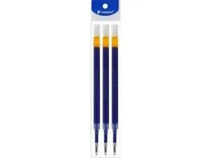 Wkład żelowy F-Vigor 0,5mm czarny 3szt - Fandy