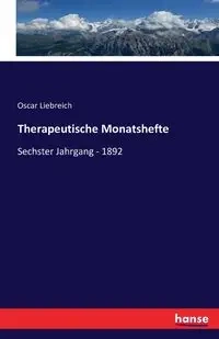 Therapeutische Monatshefte - Oscar Liebreich