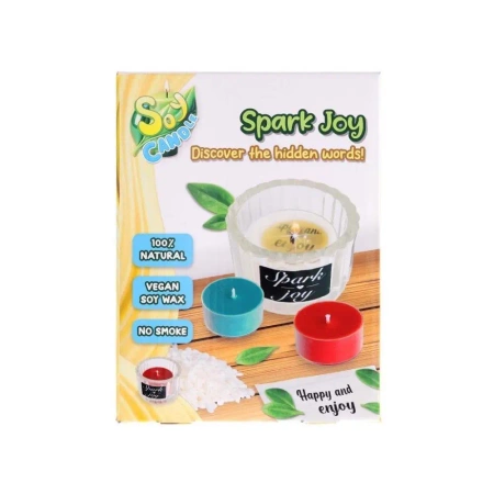 Zestaw kreatywny Stwórz Swoją Świece Spark Joy - Strigo