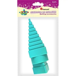 Foremki do quillingu mix 3szt - Titanum