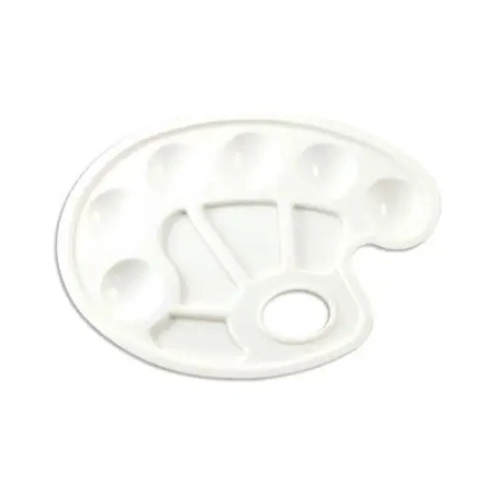 Paleta do mieszania farb owal 10 HAPPY COLOR - GDD