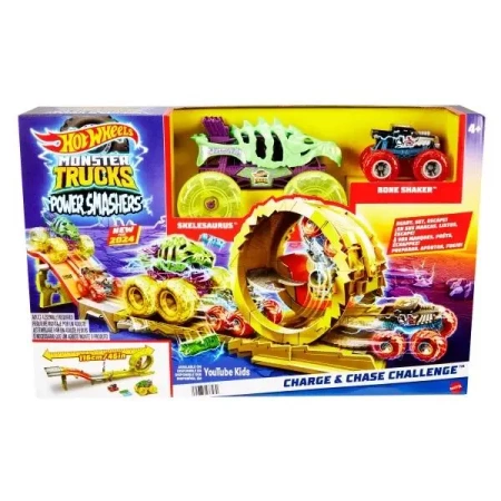 Hot Wheels Monster Truck Power Smashers Ultrawyśc. - Mattel