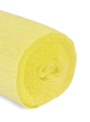 Krepina 50x250cm 180g żółta jasna - Alfa Pastello