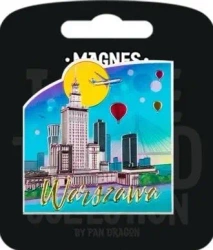 Magnes I love Poland Warszawa ILP-MAG-B-WAR-31 - Pan Dragon