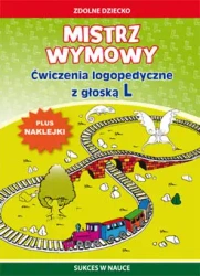 Mistrz wymowy.Ćwiczenia z głoską L+naklejki w.2017 - Agnieszka Paruszewska, Mateusz Jagielski