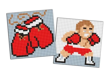 Diamentowa mozaika naklejka Kids - Sport Boxer - Ideyka