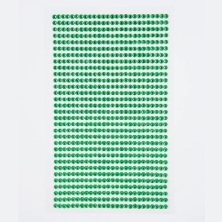 Kryształki samoprzylepne Light green 3mm 806szt - Dalprint dpCraft