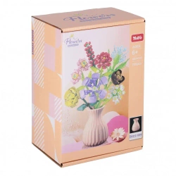 Klocki konstrukcyjne Kwiaty 709 elementów - MEGA CREATIVE