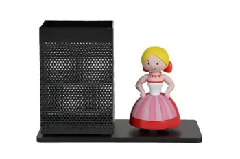 Przybornik biurkowy z figurką: Hanka - Tisso Toys