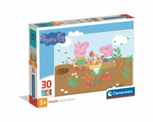 Puzzle 30 super kolor Peppa Pig 20280 - Clementoni