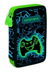 Piórnik 2-komorowy z wyposażeniem Astrabag Gaming - ASTRA art-pap