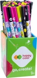 Ołówek trójkątny 2B Smile (72szt) HAPPY COLOR - GDD